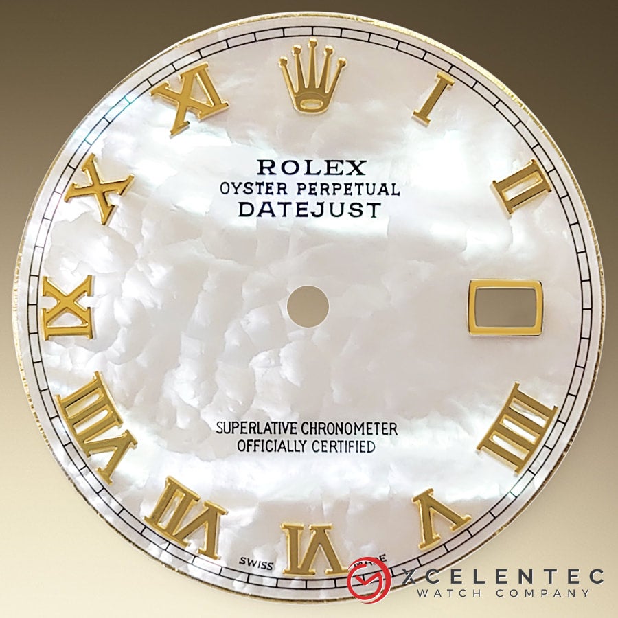 Rolex Datejust 36 White MOP Roman Numeral Dial